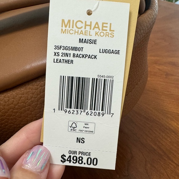 Micheal Kors xs backpack - Picture 7 of 8